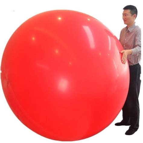 oversized latex balloons.